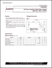 Click here to download STK4028X Datasheet