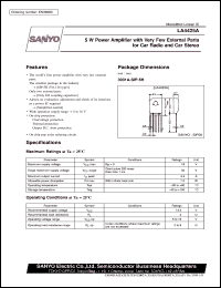 Click here to download LA4425 Datasheet