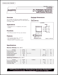 Click here to download LA3335M Datasheet