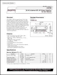Click here to download LA4708 Datasheet