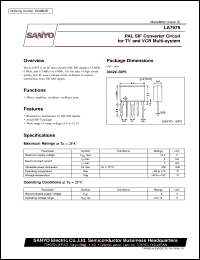Click here to download LA7975 Datasheet