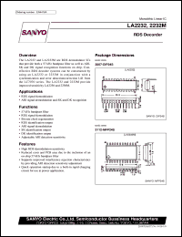 Click here to download LA2232M Datasheet