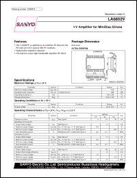 Click here to download LA6602 Datasheet