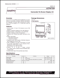 Click here to download LC74772 Datasheet