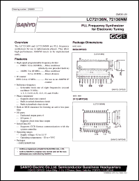 Click here to download LC72136N Datasheet