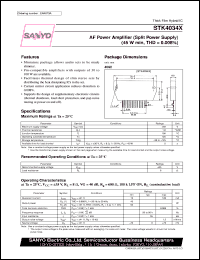 Click here to download STK4034 Datasheet