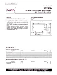 Click here to download STK4042V Datasheet