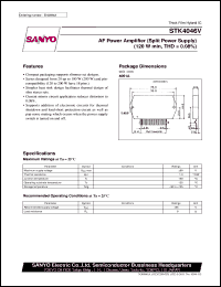 Click here to download STK4046V Datasheet