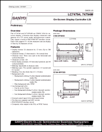 Click here to download LC74794 Datasheet