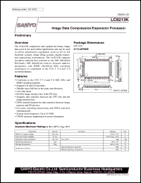 Click here to download LC8213K Datasheet