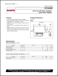Click here to download STK4048V Datasheet