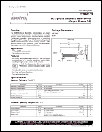 Click here to download STK6103 Datasheet
