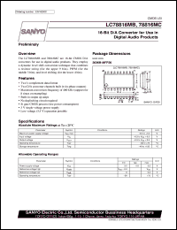 Click here to download LC78816MB Datasheet