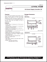Click here to download LC74725 Datasheet