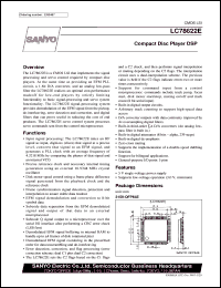 Click here to download LC78622E Datasheet