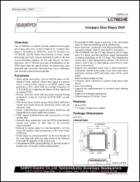 Click here to download LC78624E Datasheet