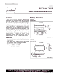 Click here to download LC7455 Datasheet
