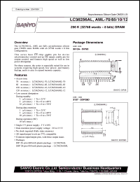 Click here to download LC36256AML-70 Datasheet