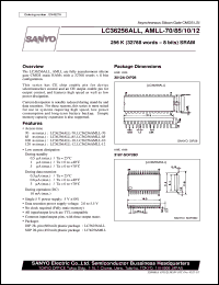 Click here to download LC36256ALL-85 Datasheet
