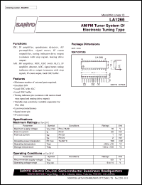 Click here to download LA1266 Datasheet