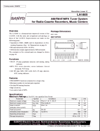 Click here to download LA1805 Datasheet