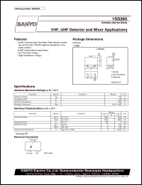 Click here to download 1SS365 Datasheet