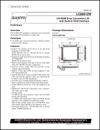 Click here to download LC89512W Datasheet