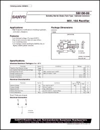 Click here to download SB100-09 Datasheet