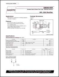 Click here to download SB200-05R Datasheet