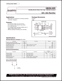 Click here to download SB250-05R Datasheet