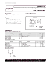 Click here to download SB300-05R Datasheet