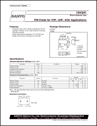 Click here to download 1SV241 Datasheet
