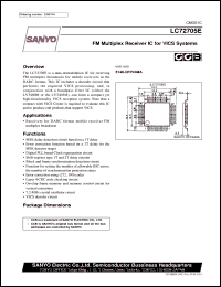 Click here to download LC72705 Datasheet