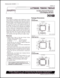 Click here to download LC75833 Datasheet