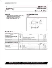 Click here to download SB11-04 Datasheet