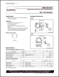 Click here to download SBA100-04Y Datasheet