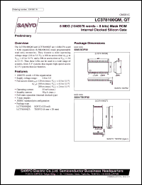 Click here to download LC378100QM Datasheet