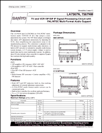 Click here to download LA7567NM Datasheet