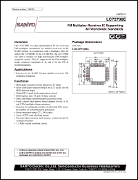 Click here to download LC72706E Datasheet