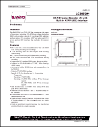 Click here to download LC895994 Datasheet