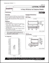 Click here to download LC7573N Datasheet