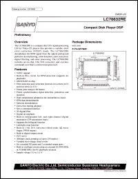 Click here to download LC78632RE Datasheet