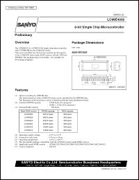 Click here to download LC86E4332 Datasheet