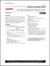 Click here to download LC72121 Datasheet
