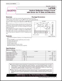 Click here to download LA7836 Datasheet