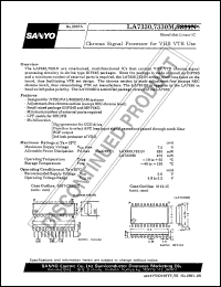 Click here to download LA7330M Datasheet