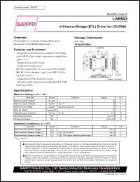 Click here to download LA6543 Datasheet