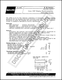 Click here to download LA7823 Datasheet