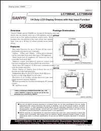 Click here to download LC75884E Datasheet