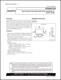 Click here to download STK402-030 Datasheet